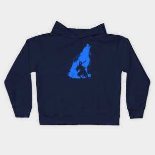 The Walker of abyss v. blue Kids Hoodie